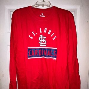 ⚾️🐦 St. Louis Cardinals Marquee MLB Baseball Long Sleeve Shirt 🏟️⚾️